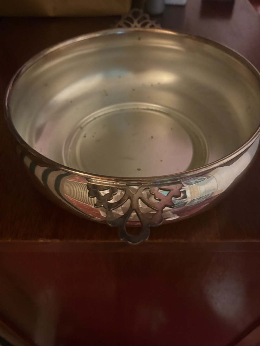Saks Fifth Avenue Silver Plated Serving Dish - Picture 4 of 7